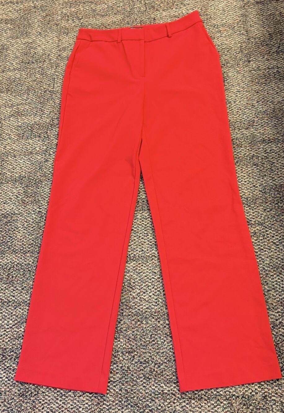 Rachel Zoe Red Wide Leg Dress Pants Women’s Size 8 Trouser Work